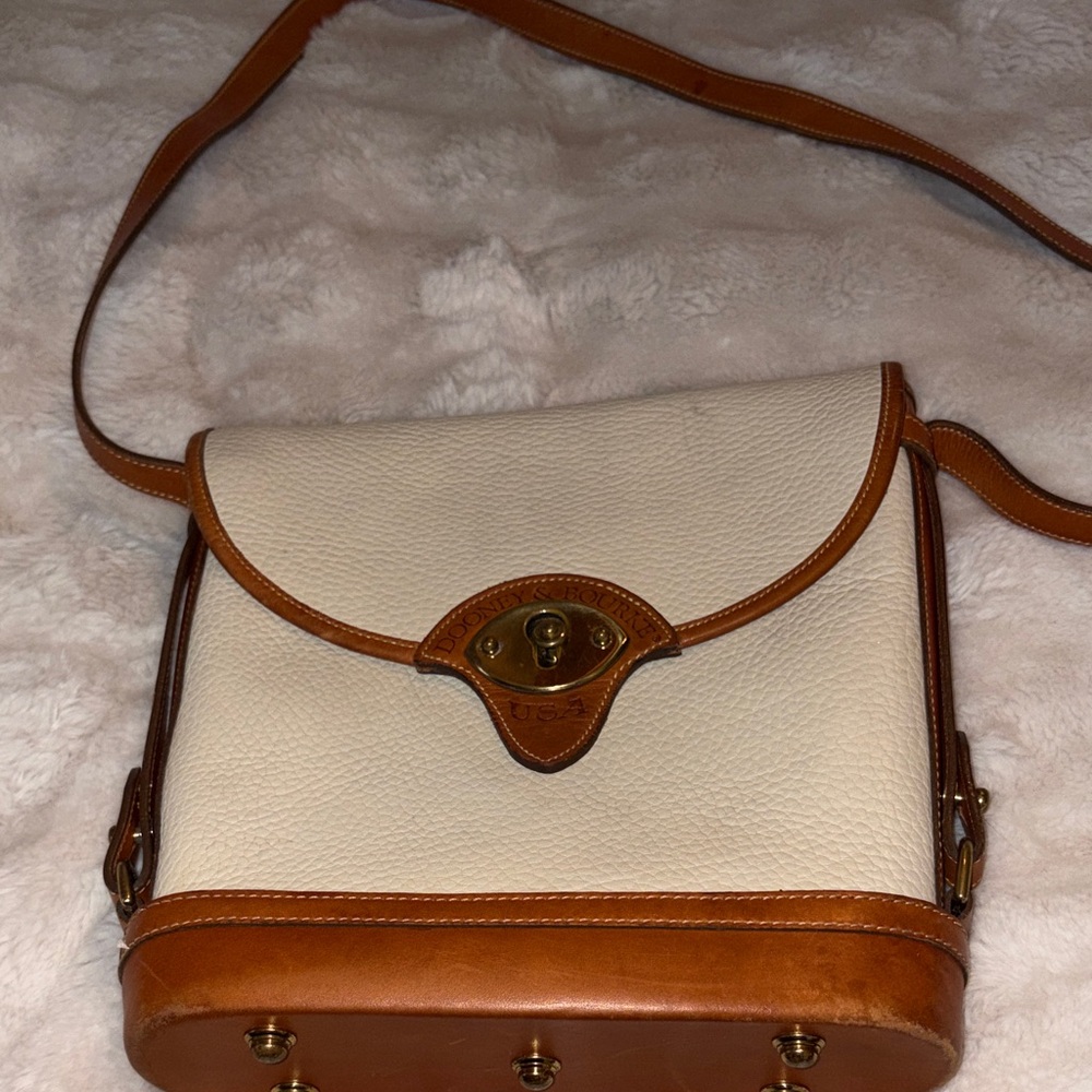 Reduced Price!! Vintage Dooney&Bourke All Leather Spectator Bag